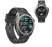 OBA Smartwatch Smart Watch OMOLED Tracker, Chiamate,Bluetooth,100+ modalità Sport Salute Fitness Tracker, Cronometro per Android iOS Watch S2 UNICO CON CHIP SF (Nero)