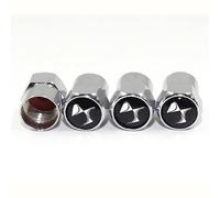 OBABO 4 Pezzi Auto Cappucci Valvole per DS DS3 DS4 DS5 DS7 DS9,Coprivalvole Tappi Ruote Resistenti alla Corrosione Pneumatici Esterne Accessori