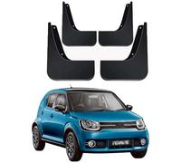 OBABO 4 Pezzi Auto Parafanghi per Suzuki Ignis II SUV 2016,Anteriore Posteriore Parafango Fender Guardie Splash Impermeabile Carrozzeria Decorativi Accessori