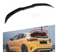 OBABO ABS Auto Spoiler Posteriori per Ford Focus MK4 ST-Line 2019 2020 2021 2022, Alettone Tetto Posteriore Paraurti Diffusore Labbro Lama Splitter Carrozzeria Styling Parti