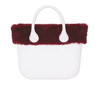 OBAG Bordo per o bag mini ecopelliccia lapin rex melenzana