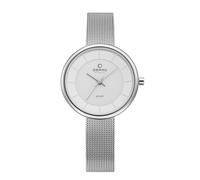 Obaku Orologio Analogico al Quarzo Donna con Cinturino in Acciaio Inossidabile V206LRCWMC