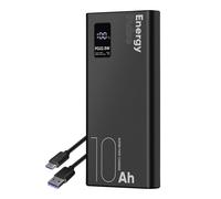 Powerbank 10000mAh EnergyPulse 2 USB-A / USB-C PD 22.5W con Display Digitale