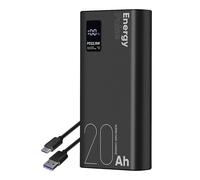 OBAL:ME POWER PACK CARICA BATTERIA EMERGENZA 20000mAh DUAL USB 22.5W 795ED8A
