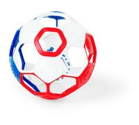 Bright Starts Oball Grippin' Goals - Pallone da calcio con sonaglio, giocattolo facile da afferrare, per neonati e bambini