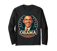 Obama Design in stile retrò con stelle patriottiche cerchio Maglia a Manica