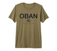Oban thometown Regno Unito Oban Argyll e Bute Maglietta Premium