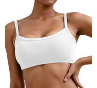 OBASDFD Adjustable Swimwear Tankini Set for Daily Use Seasons Great for Yoga And Relaxation, Beige, S(White,XL)
