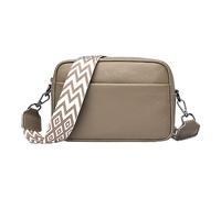 OBASDFD Borsa A Tracolla Antifurto Impermeabile - Elegante Piccola A For Uomo E Donna(Khaki)