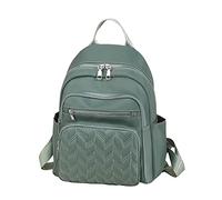 OBASDFD Borsa Da Viaggio For Esterni In Tessuto Alla Moda Donna - Zaino For Il Tempo Libero, Set Di Pentole(Green)