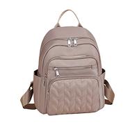 OBASDFD Borsa Da Viaggio For Esterni In Tessuto Alla Moda Donna - Zaino For Il Tempo Libero, Set Di Pentole(Khaki)