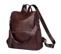 OBASDFD Borsa Da Viaggio In Tessuto Alla Moda Donna, For Esterni, Porta Lettere, Messenger For Cellulare, Zaino Scolastico For Ragazze Adolescenti(Coffee)