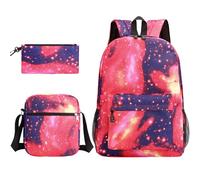 OBASDFD Borsa Multiuso Da Donna Con Tracolla Regolabile, Zaino Cerniera, Elegante Giorno(C)