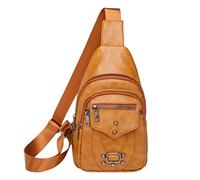 OBASDFD Borse A Tracolla Impermeabili Da Donna - Multitasche, A, Zaini(Yellow)