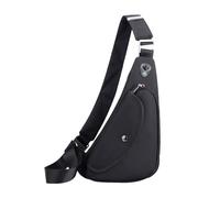 OBASDFD Borse A Zainetto Piccole Da Donna - Tracolla Multitasche, A Spalla In Morbida Pelle Con Porta Passaporto(Black)