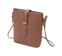 OBASDFD Borse tote in tela da donna con cerniera, piccole borse a tracolla trapuntate, opzioni di trasporto for il lavoro e l'uso quotidiano(Coffee)