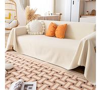 OBASDFD Coperta Protettiva Impermeabile A 5 Strati For Mobili, Protezione Antiscivolo Contro Gli Incidenti Con Animali Domestici(White,90cmx210cm)