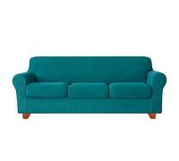 OBASDFD Copricuscino Singolo In Jacquard Elasticizzato Con Fondo Elastico, Protezione For Mobili Lavabile(L,1 seat (81-120 cm))