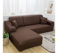 OBASDFD Copridivano Componibile Elasticizzato, Protezione Antiscivolo For Mobili In Tinta Unita For Divani A Due Posti(G,3 Seater+4 Seater)