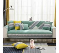 OBASDFD Copridivano Componibile In Velluto A Coste, Antiscivolo, Lavabile, Adatto Agli Animali Domestici, A Forma Di L(D,Pillowcase45*45cm)