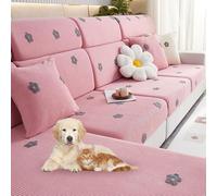 OBASDFD Copridivano Componibile Magic Stretch, Lavabile Antiscivolo For Divani A L(E,Pillow Case)