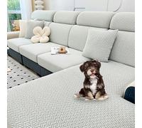 OBASDFD Copridivano elasticizzato a forma di L, protezione for mobili lavabile e adatta agli animali domestici(D,Pillow Case)