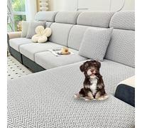 OBASDFD Copridivano elasticizzato a forma di L, protezione for mobili lavabile e adatta agli animali domestici(B,Pillow Case)