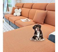 OBASDFD Copridivano elasticizzato a forma di L, protezione for mobili lavabile e adatta agli animali domestici(A,Pillow Case)