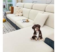 OBASDFD Copridivano elasticizzato a forma di L, protezione for mobili lavabile e adatta agli animali domestici(E,Pillow Case)