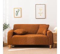OBASDFD Copridivano Elasticizzato Con Motivo A Bolle 3D, Protezione Antiscivolo For Mobili(D,2 Seater 145-185cm)