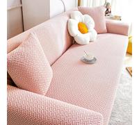 OBASDFD Copridivano Elasticizzato Con Protezione For Poggiapiedi, Universale Lavabile For Divani E Mobili Adatti Agli Animali Domestici(C,5 seat 305~360cm)