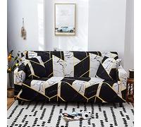 OBASDFD Copridivano elasticizzato e lavabile, con stampa, antiscivolo, per animali domestici (Ax, 2 posti 145-180 cm)