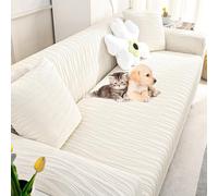 OBASDFD Copridivano Elasticizzato E Rinfrescante For Divano Da 1 A 5 Cuscini, Lavabile Con Protezione For Poggiapiedi, Adatto For L'estate For Gli Animali Domestici(A,1 seat 90~140cm)