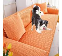 OBASDFD Copridivano Elasticizzato E Rinfrescante For Divano Da 1 A 5 Cuscini, Lavabile Con Protezione For Poggiapiedi, Adatto For L'estate For Gli Animali Domestici(G,1 seat 90~140cm)