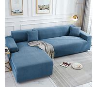 OBASDFD Copridivano Elasticizzato, Protezione For Mobili Lavabile Con Design Antiscivolo, Fodera Style Refresh(G,1 Seater(90-140cm))