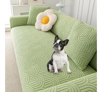 OBASDFD Copridivano Elasticizzato Universale, Resistente Agli Animali, Lavabile(D,5 seat 305~360cm)