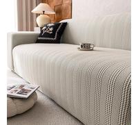 OBASDFD Copridivano Elastico For Divani Da 1/2/3 Cuscini, Lavabile, Protezione For Mobili, For Tutte Le Stagioni(Lightgray,S)