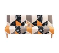 OBASDFD Copridivano Futon Stampato, Elastico E Traspirante, For Divani Letti Senza Braccioli(10,Medium)