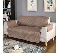 OBASDFD Copridivano Idrorepellente Con Bordi Elastici, Protezione For Mobili Lavabile In Lavatrice(Coffee,Medium (116x190cm))