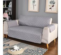 OBASDFD Copridivano Idrorepellente Con Bordi Elastici, Protezione For Mobili Lavabile In Lavatrice(Grey,Small (53x190cm))