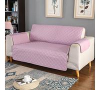 OBASDFD Copridivano Idrorepellente Con Bordi Elastici, Protezione For Mobili Lavabile In Lavatrice(Light Pink,Small (53x190cm))