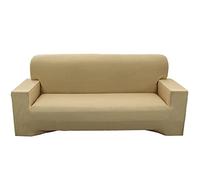 OBASDFD Copridivano impermeabile elasticizzato jacquard con bastoncini di schiuma antiscivolo, protezione per mobili per bambini e animali domestici, lavabile in lavatrice, nero, 3 posti 190-230 cm