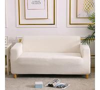 OBASDFD Copridivano Moderno Elasticizzato In Jacquard, Lavabile In Lavatrice For La Protezione Del Soggiorno(Khaki,1 Seater(90-140cm))