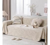 OBASDFD Copridivano Multiuso: Fodera Morbida E Lavabile For Divano Componibile, Protettivo Adatto Agli Animali Domestici(Curry,180 * 340cm/71 * 134in)