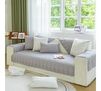 OBASDFD Copridivano Ricamato Con Retro Antiscivolo, Spesso E Lavabile For Divani Componibili(M,110 * 240cm/43 * 94.5in)