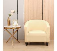 OBASDFD Copridivano Universale For Sedia A Forma Di Barile Tondo, Elasticizzato In Un Unico Pezzo, Tessuto In Spandex Lavabile, Protezione For Poltrona Rimovibile(Ax)