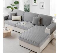 OBASDFD Copridivano Universale In Seta Di Ghiaccio For L'estate, Componibile Antiscivolo E Fresco Con Fondo Elastico(C,60 * 80CM)