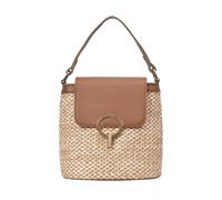 OBASDFD Cute Tote Bags, Straw Weave Bucket Handbags, Women Ladies Summer Beach Shoulder(D)