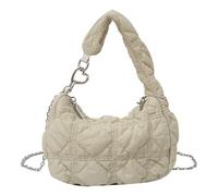 OBASDFD Female's Summer Cloud Chain Versatile Travel Work Crossbody Shoulder Handbag(C)