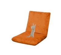 OBASDFD Fodera Elastica In Velluto For Sedie Da Gioco E Reclinabili - Protezione Mobili Lavabile(Orange)